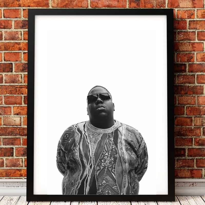 The Notorious B.I.G / Biggie Smalls Lyrics Poster – Fire Press